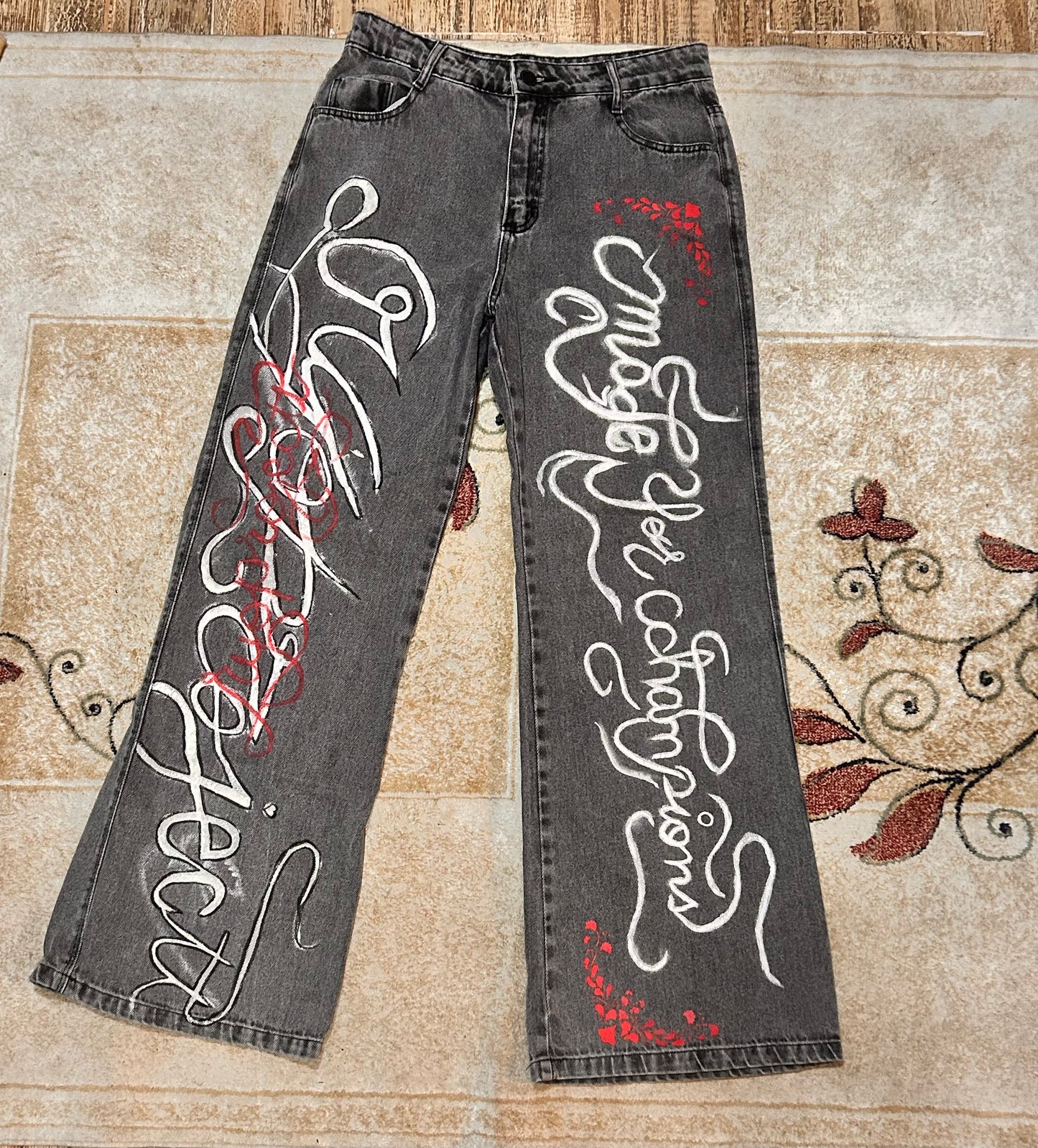 Scripture Denim grey