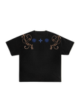 Sacred Bloom Tee – Blue